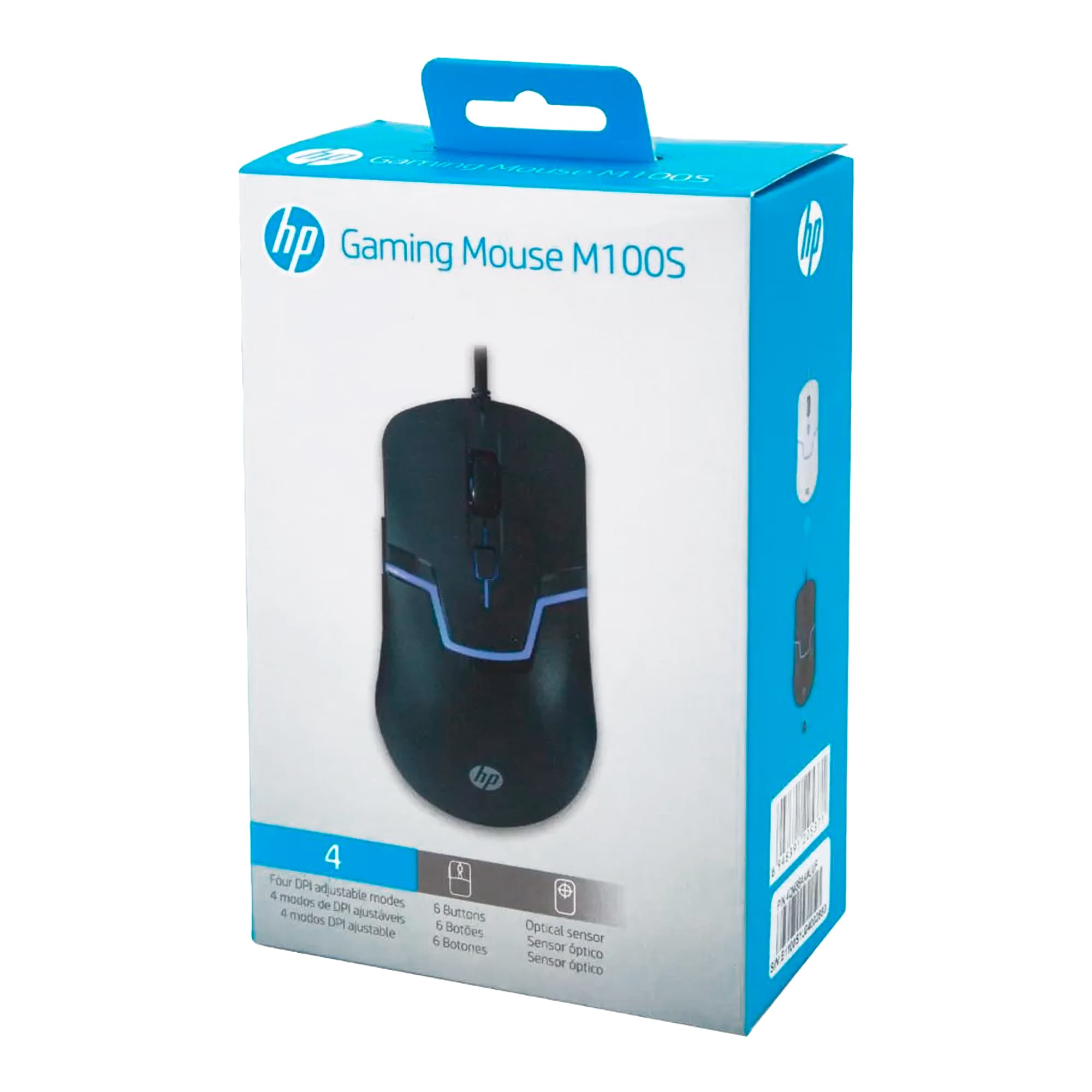 Mouse Gaming Hp M100s 3200dpi Con Iluminación - 4