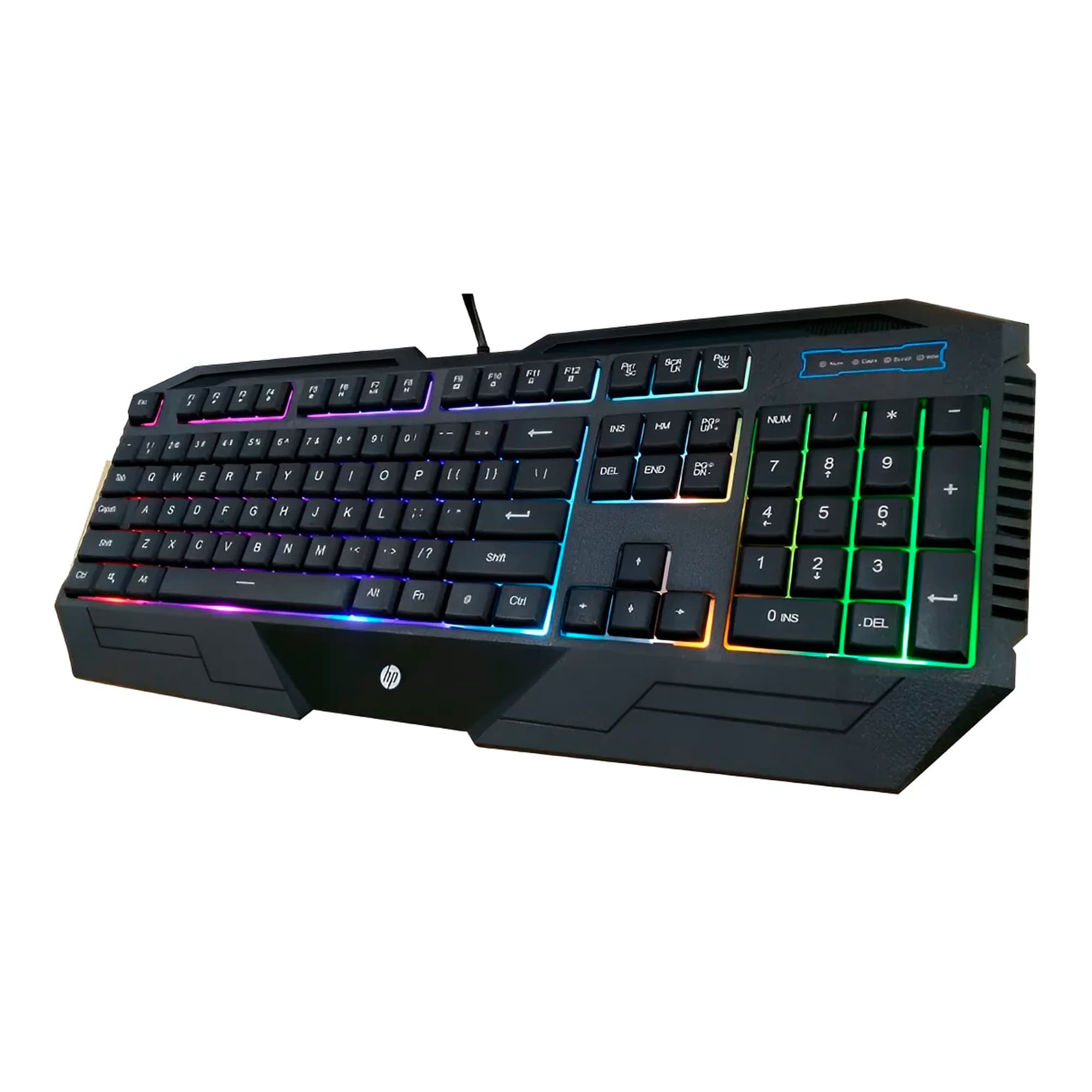 Teclado Gaming Usb A HP K130 Español Membrana Rgb - 2