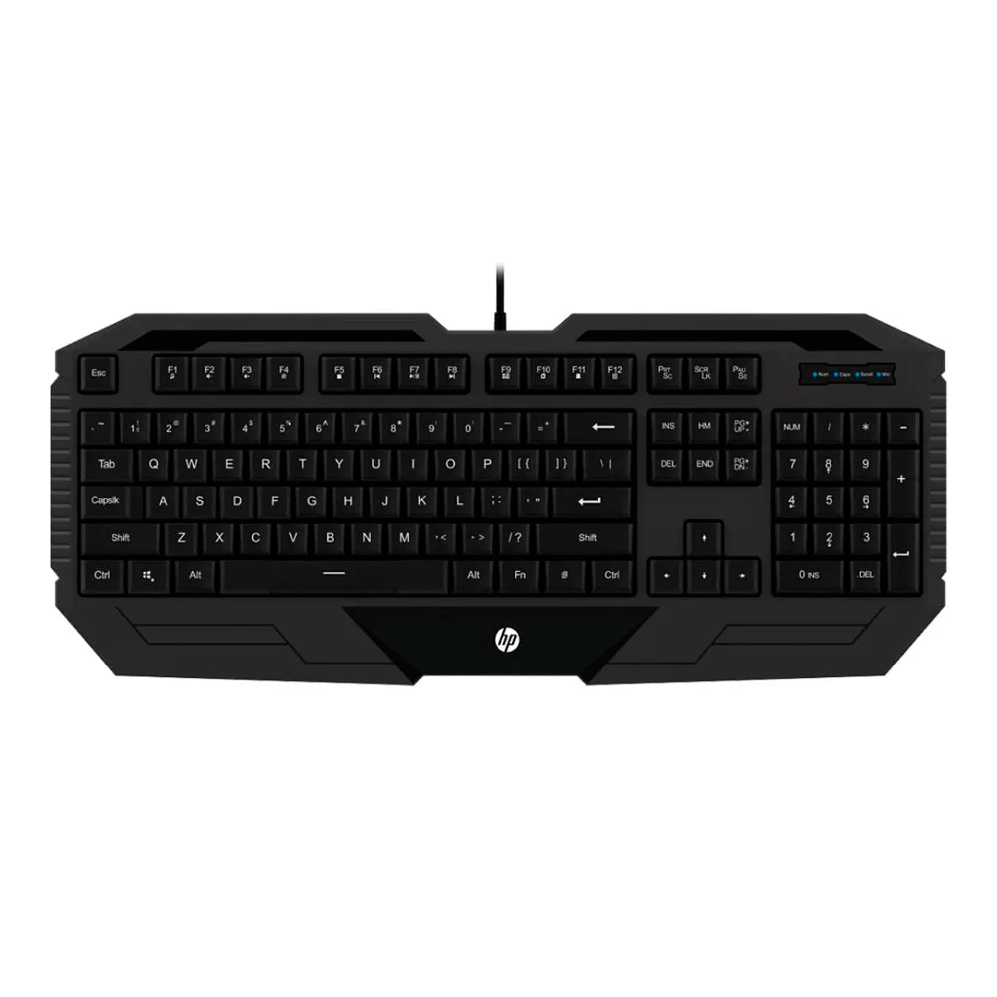 Teclado Gaming Usb A HP K130 Español Membrana Rgb - 3
