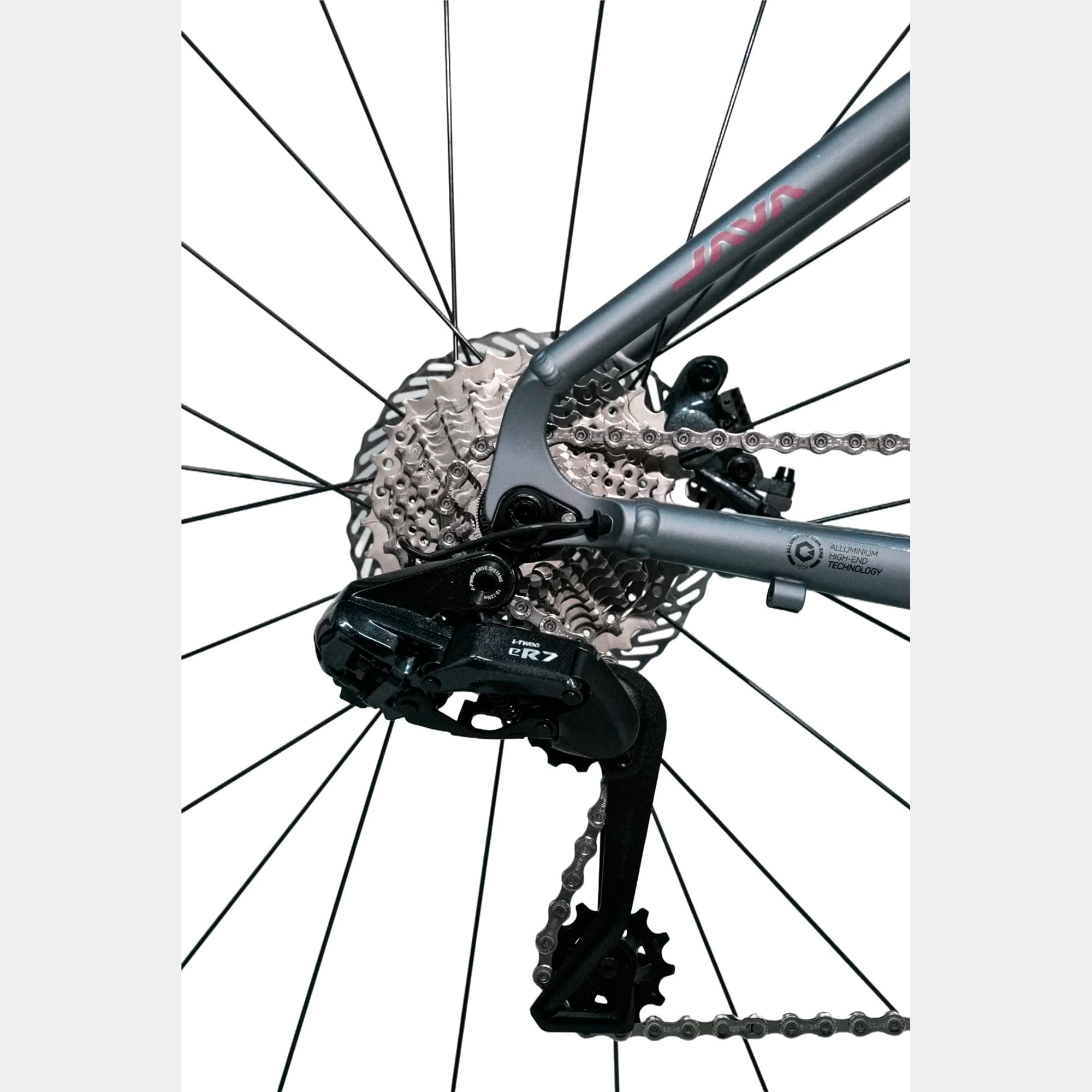 Bicicleta De Ruta Cambios Electrónicos Java Gravel Idra 24V Talle 490mm - 5