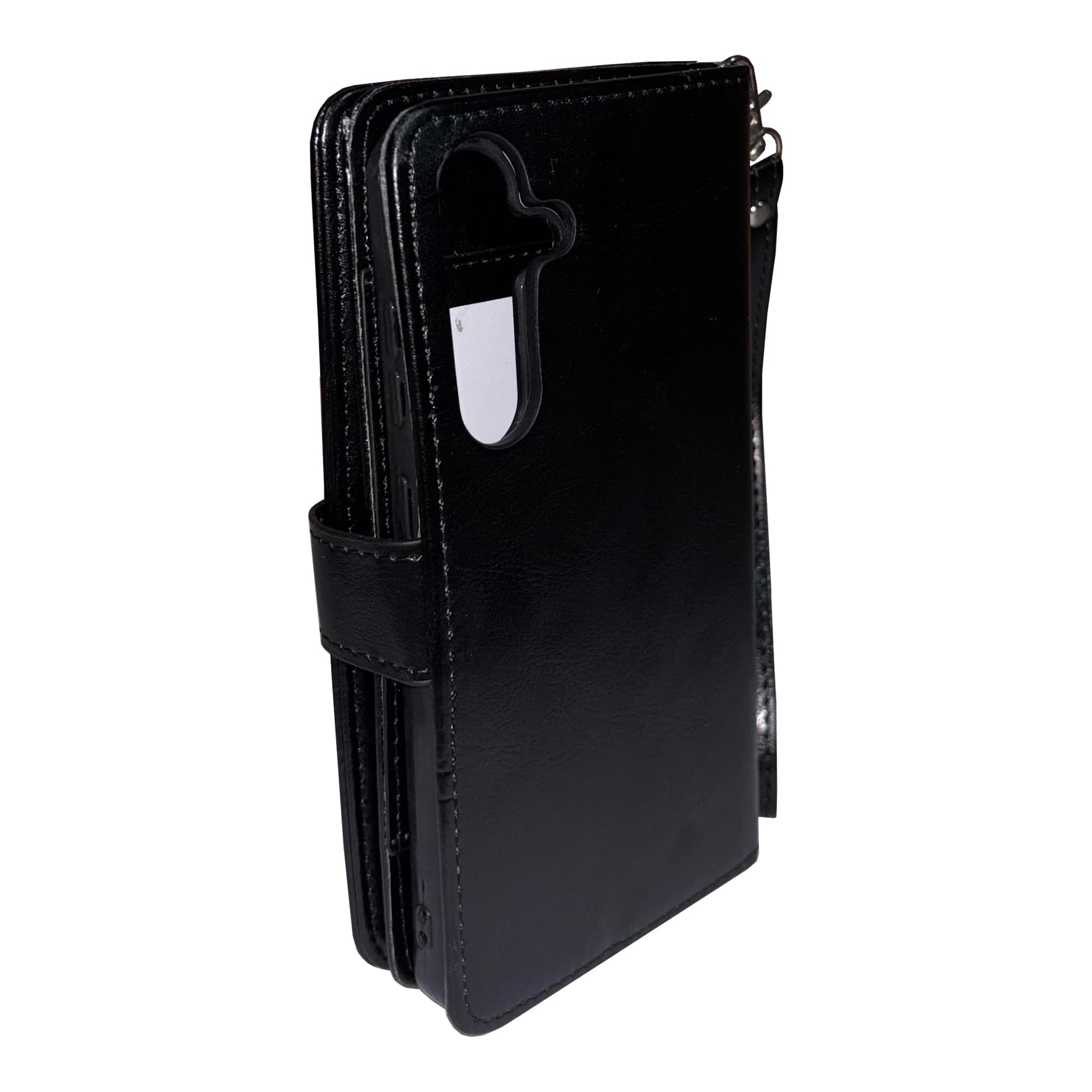 Funda Con Billetera Para Celular Simil Cuero