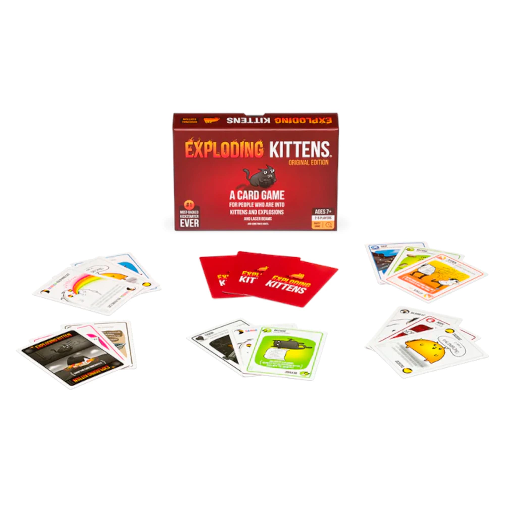 Juego De Mesa Exploding Kittens +7 - 4