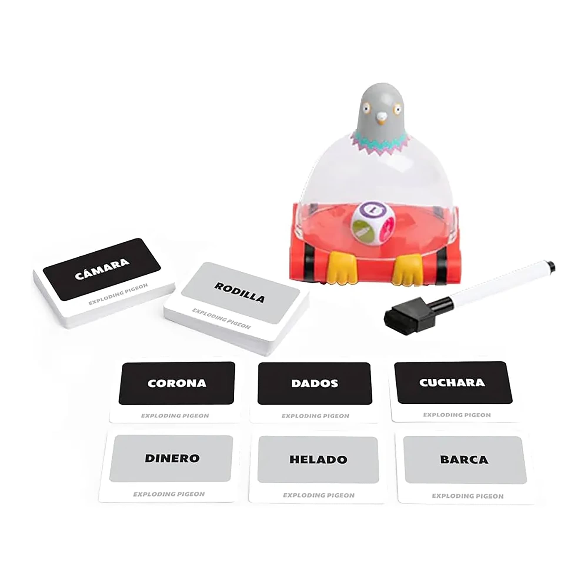 Juego De Mesa Exploding Kittens Exploding Pigeon +7 - 2