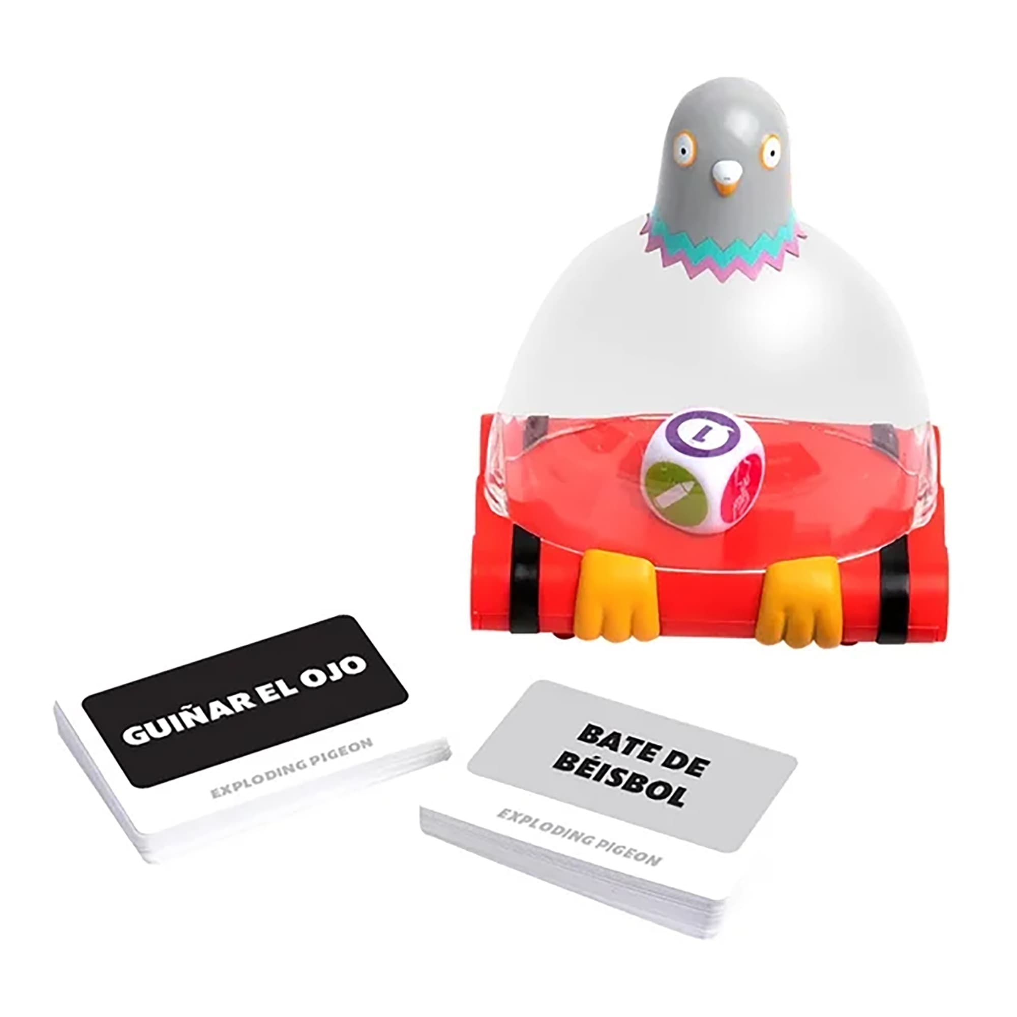 Juego De Mesa Exploding Kittens Exploding Pigeon +7 - 3