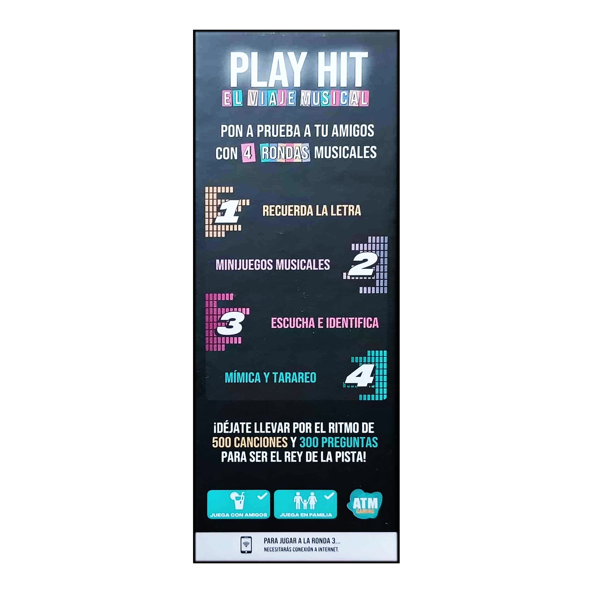 Juego De Mesa Atm Gaming Play Hit +16 - 4