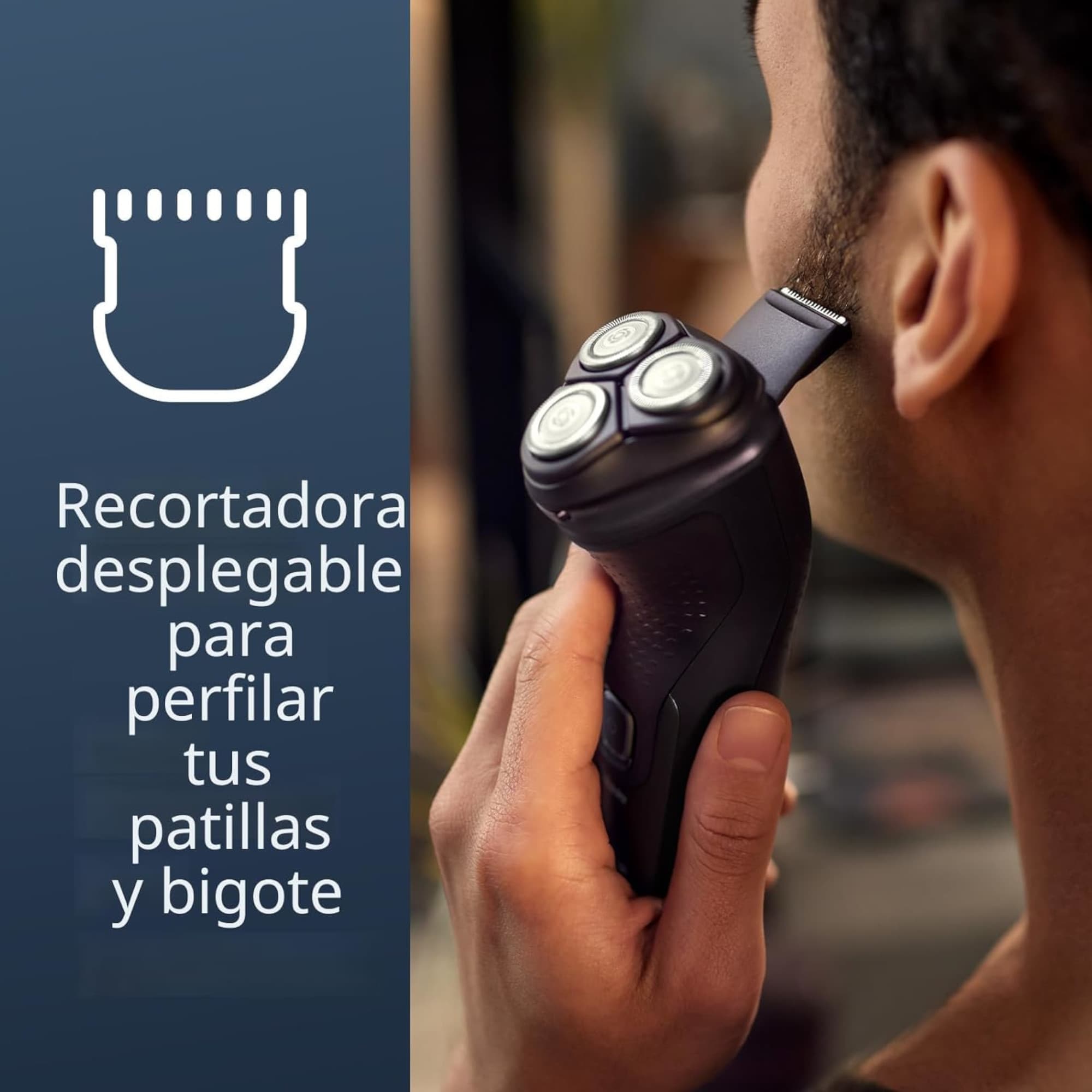 Afeitadora Inalámbrica Philips X3001/90 Ipx7 - 5