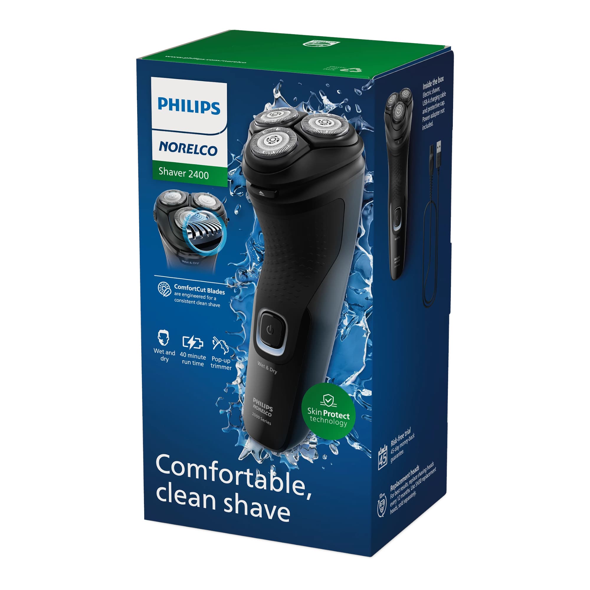 Afeitadora Inalámbrica Philips X3001/90 Ipx7 - 7