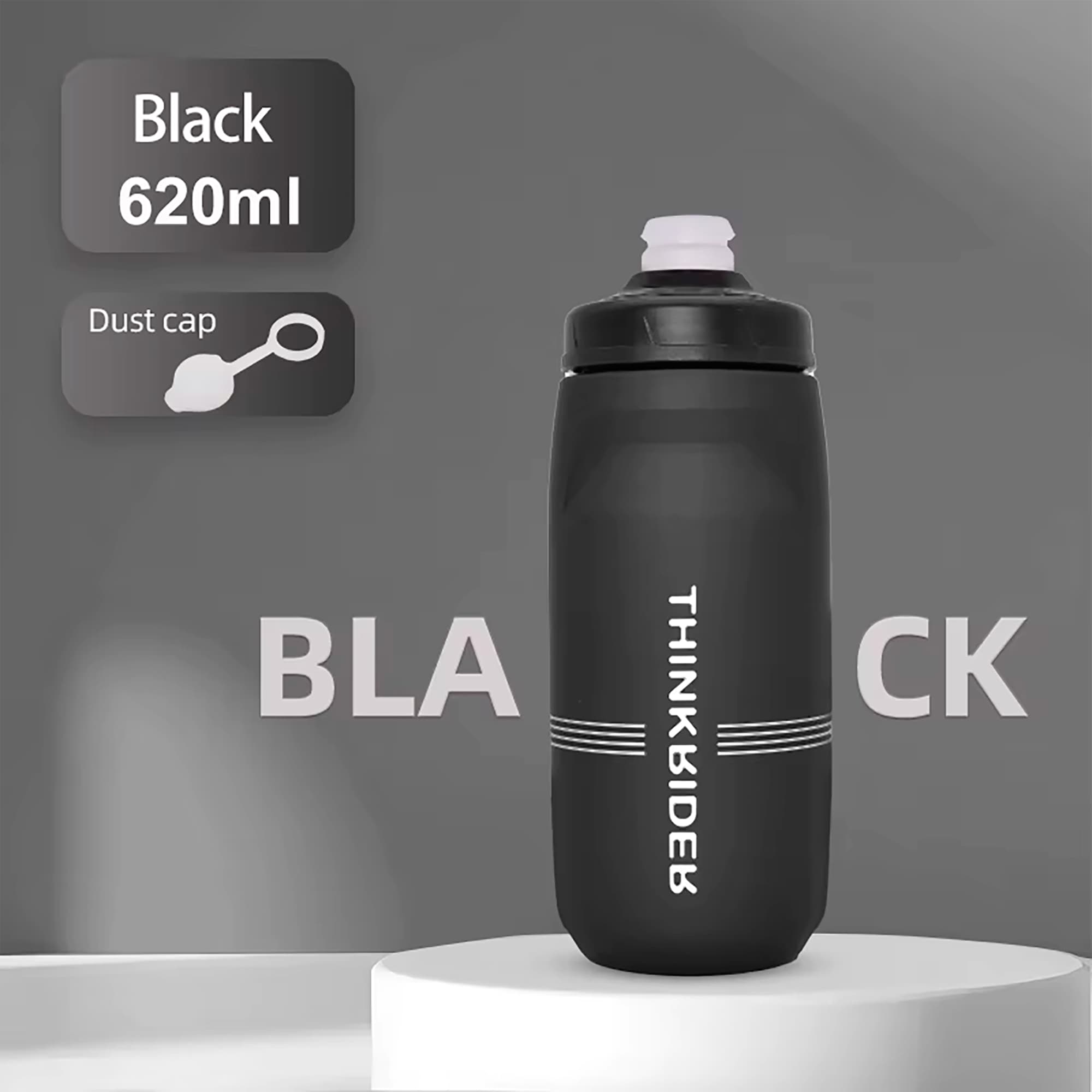 Botella Para Ciclismo Thinkrider 620ml Antideslizante Tapa Con Bloqueo - 2
