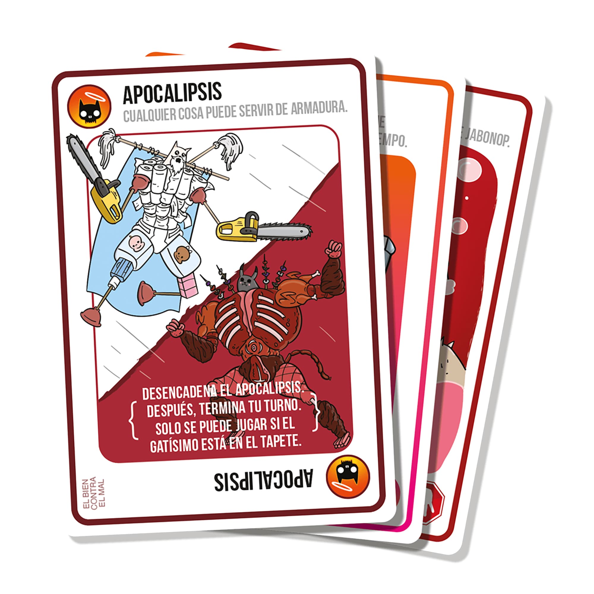 Juego De Mesa Exploding Kittens El Bien Contra El Mal +7 - 4