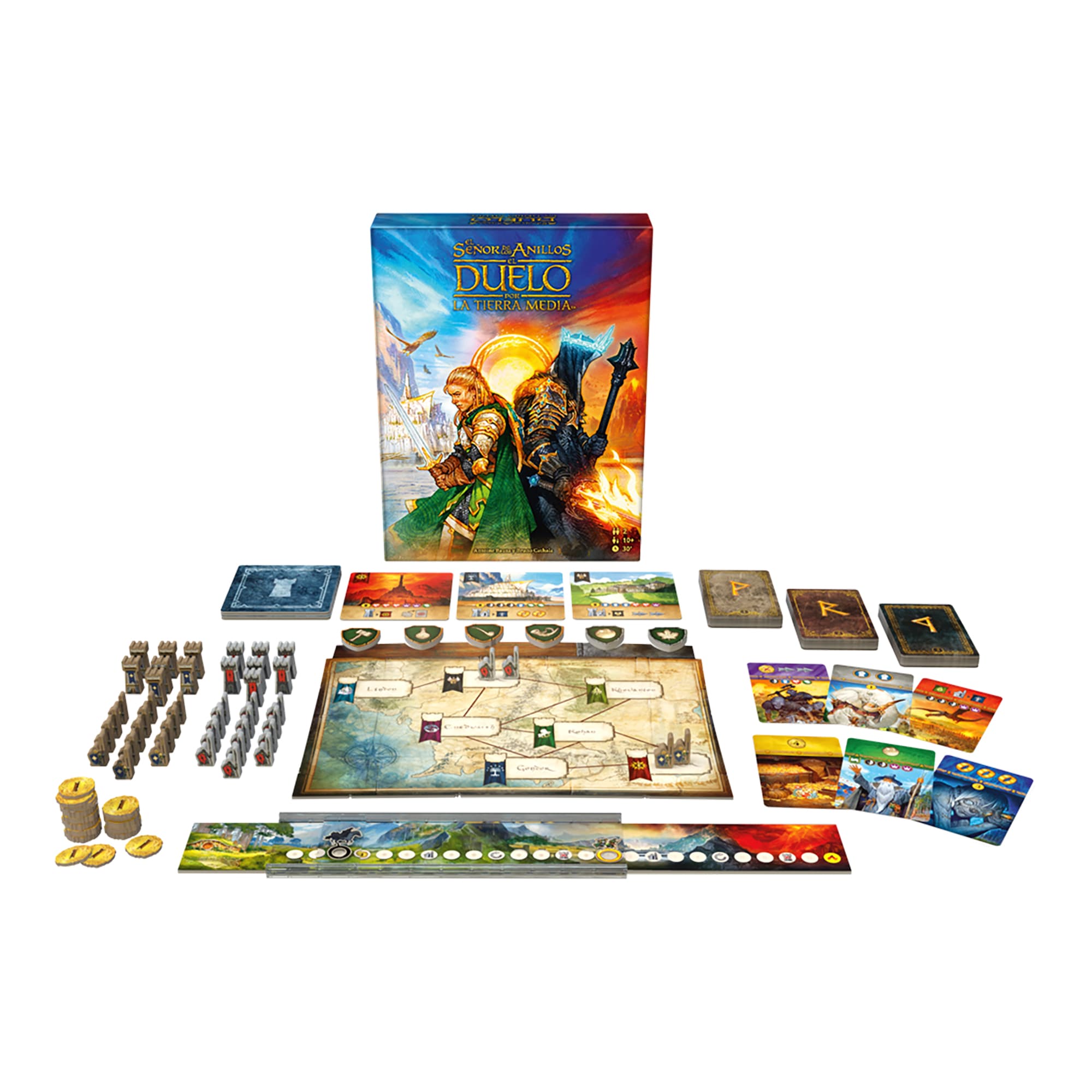 Juego De Mesa Asmodee El Señor De Los Anillos: Duelo Por La Tierra Media +10 - 3