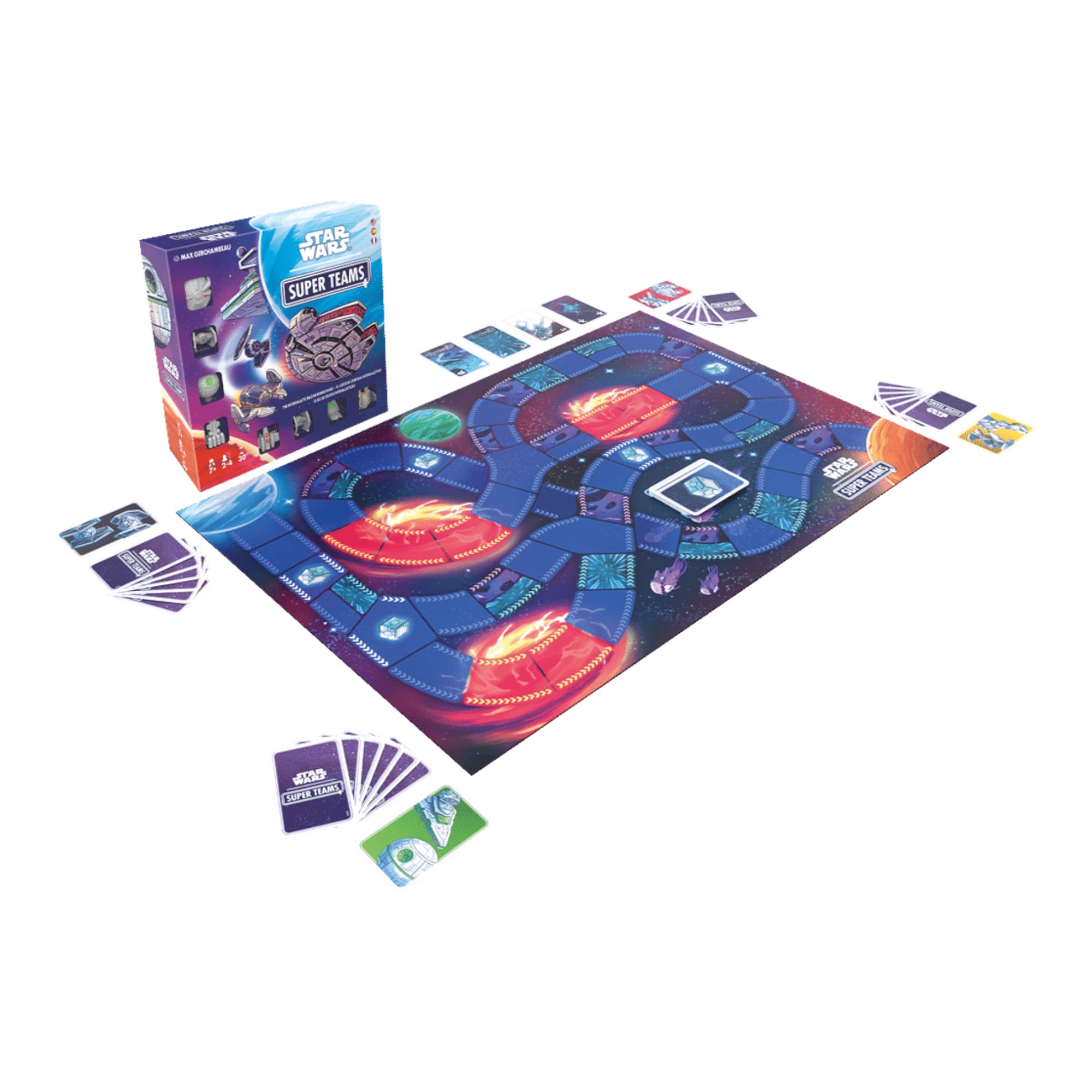 Juego De Mesa Asmodee Star Wars Super Teams +7 - 2