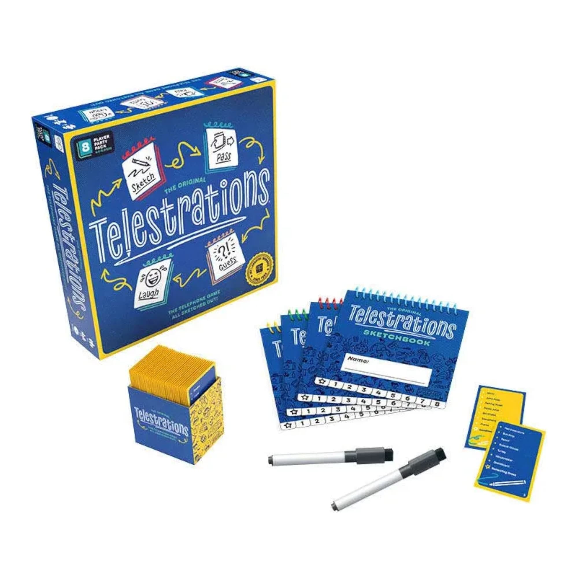 Juego De Mesa Asmodee Telestrations Refresh +10 - 3