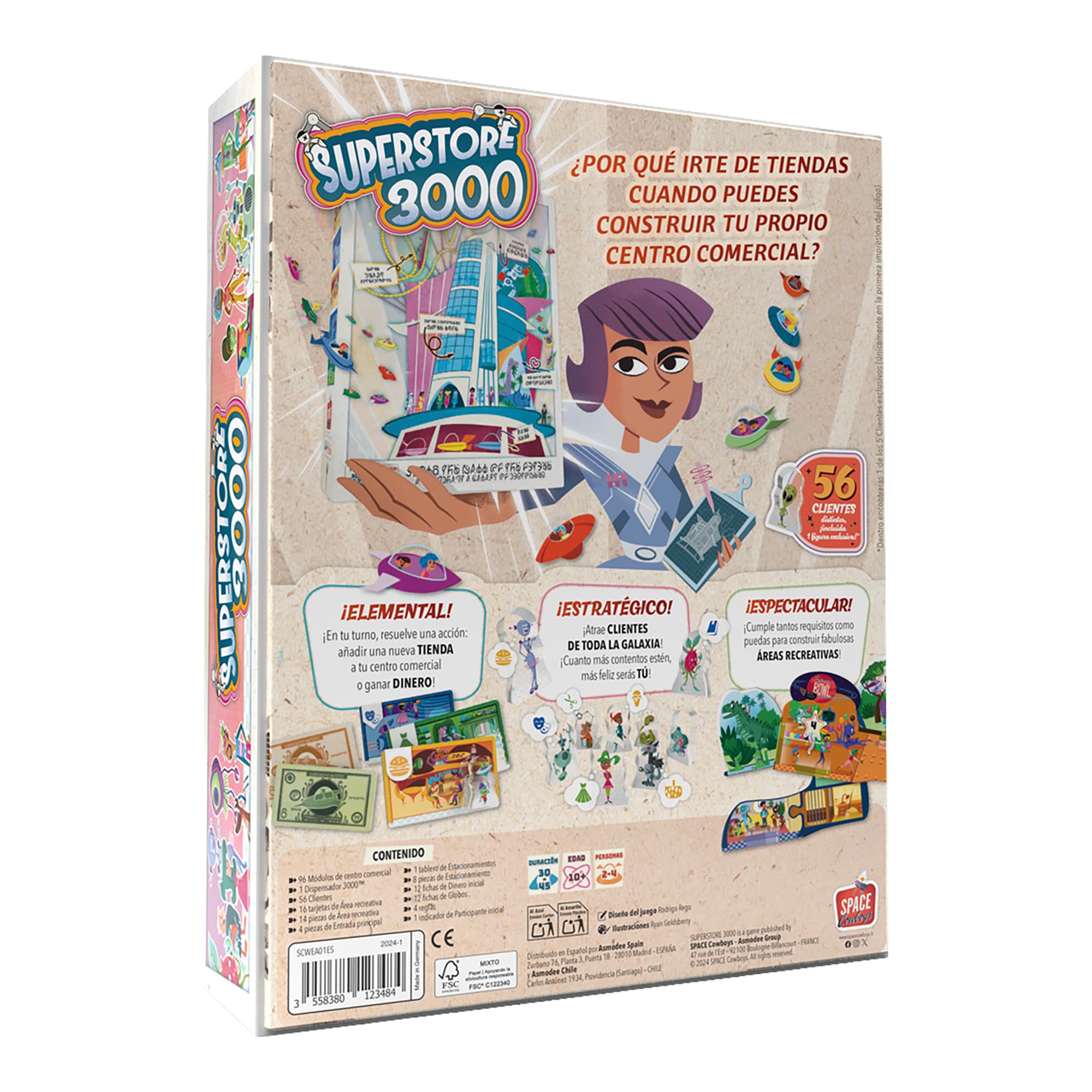 Juego De Mesa Asmodee Superstore +10 - 2