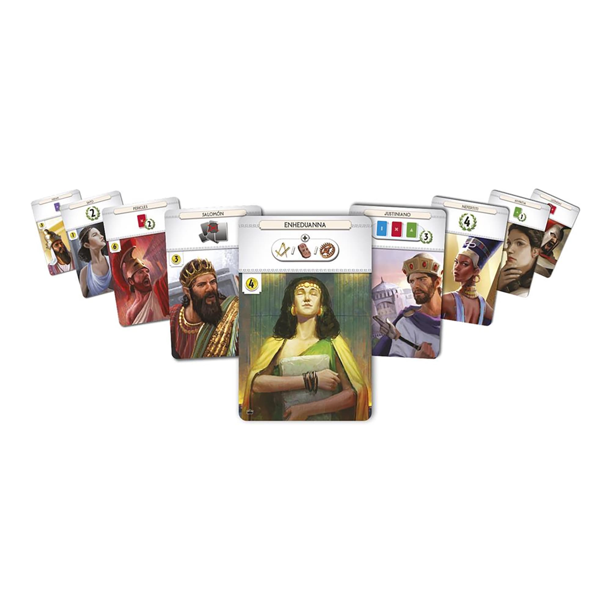 Juego De Mesa Asmodee 7 Wonders: Leaders +10 - 3