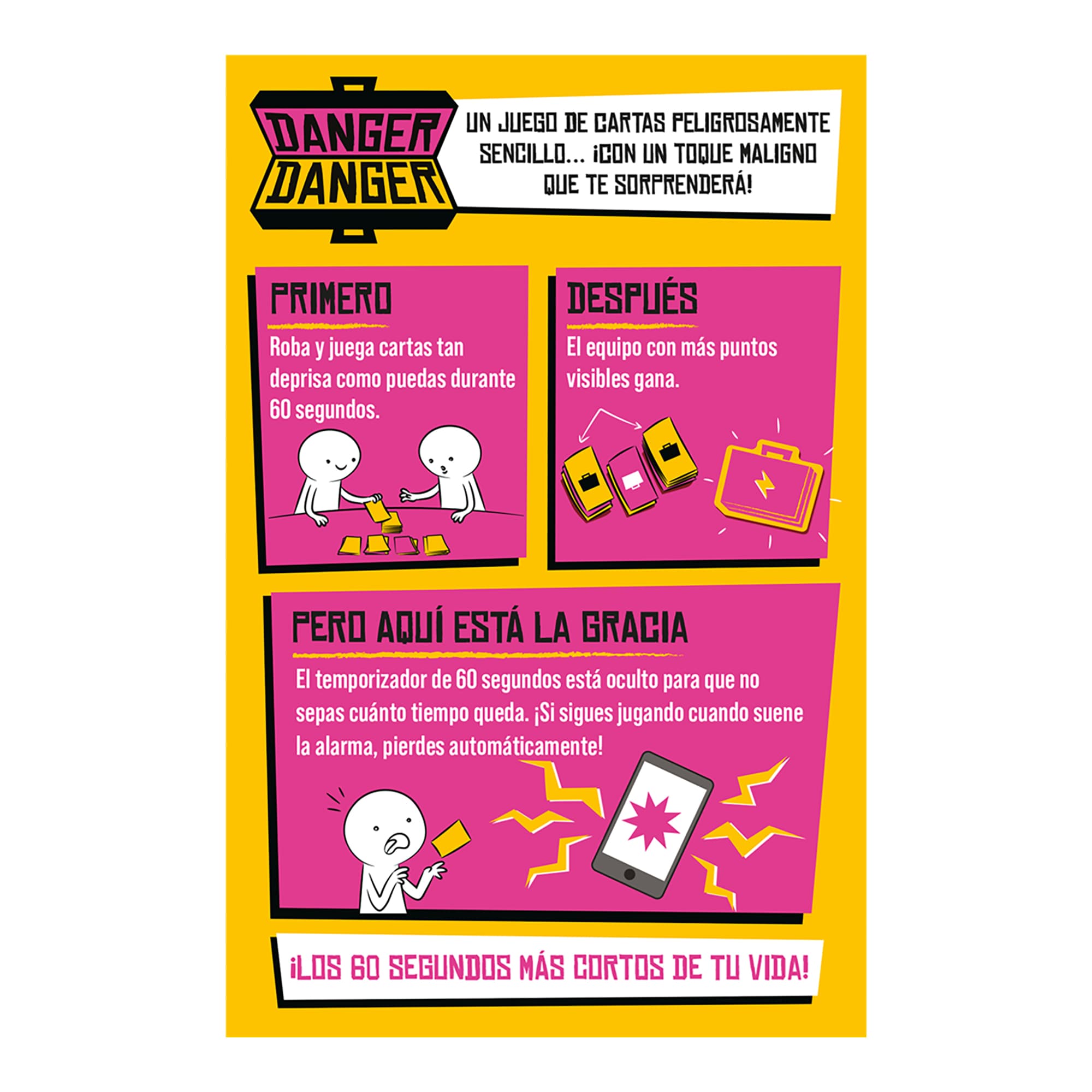 Juego De Mesa Asmodee Danger Danger +7 - 2