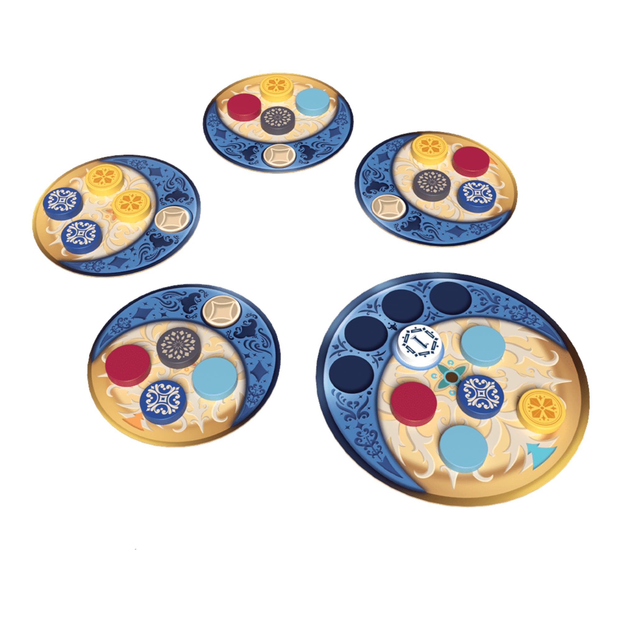 Juego De Mesa Asmodee Azul Duel +10 - 3