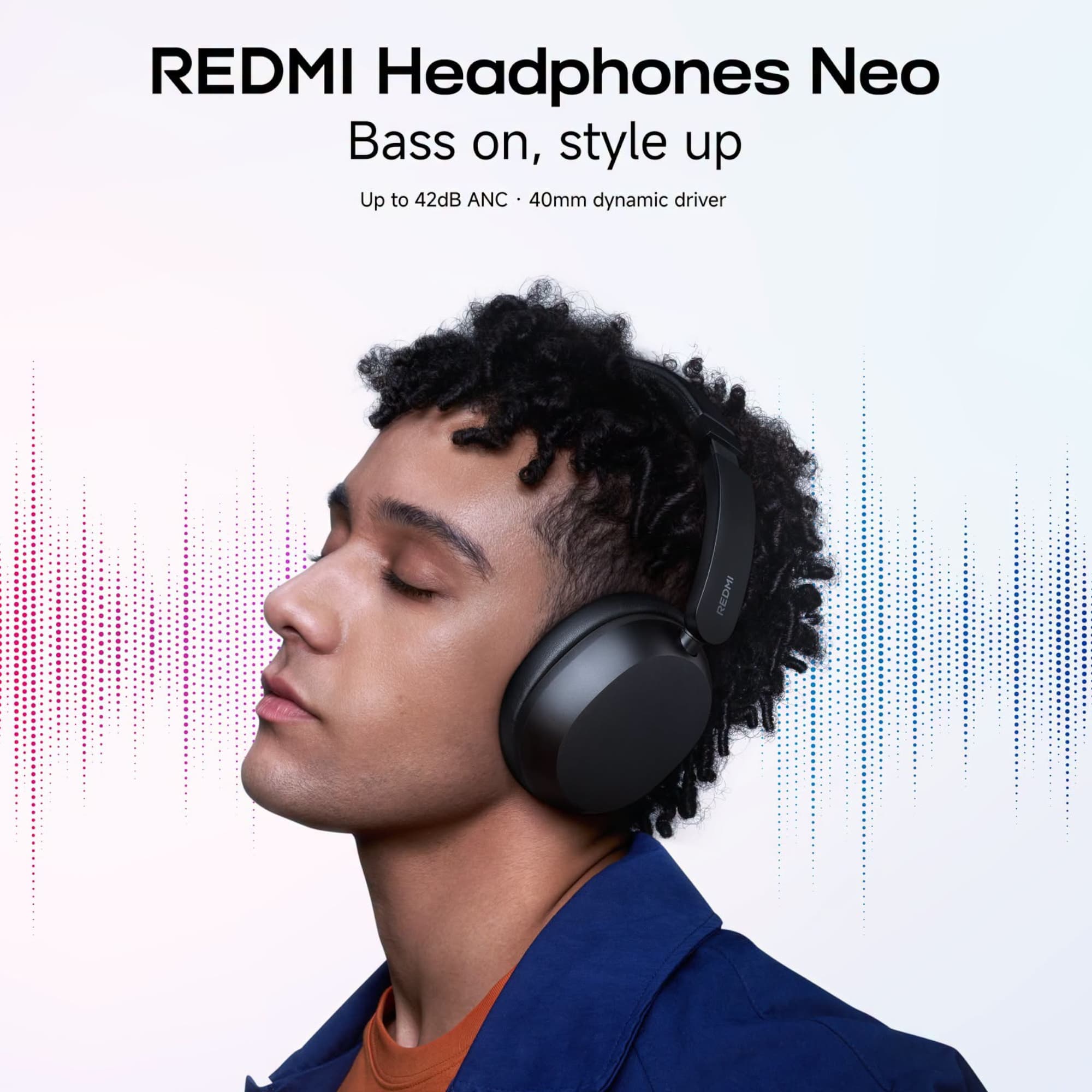 Auriculares Inalámbricos Bt Xiaomi Redmi Neo 40mm ANC - 5
