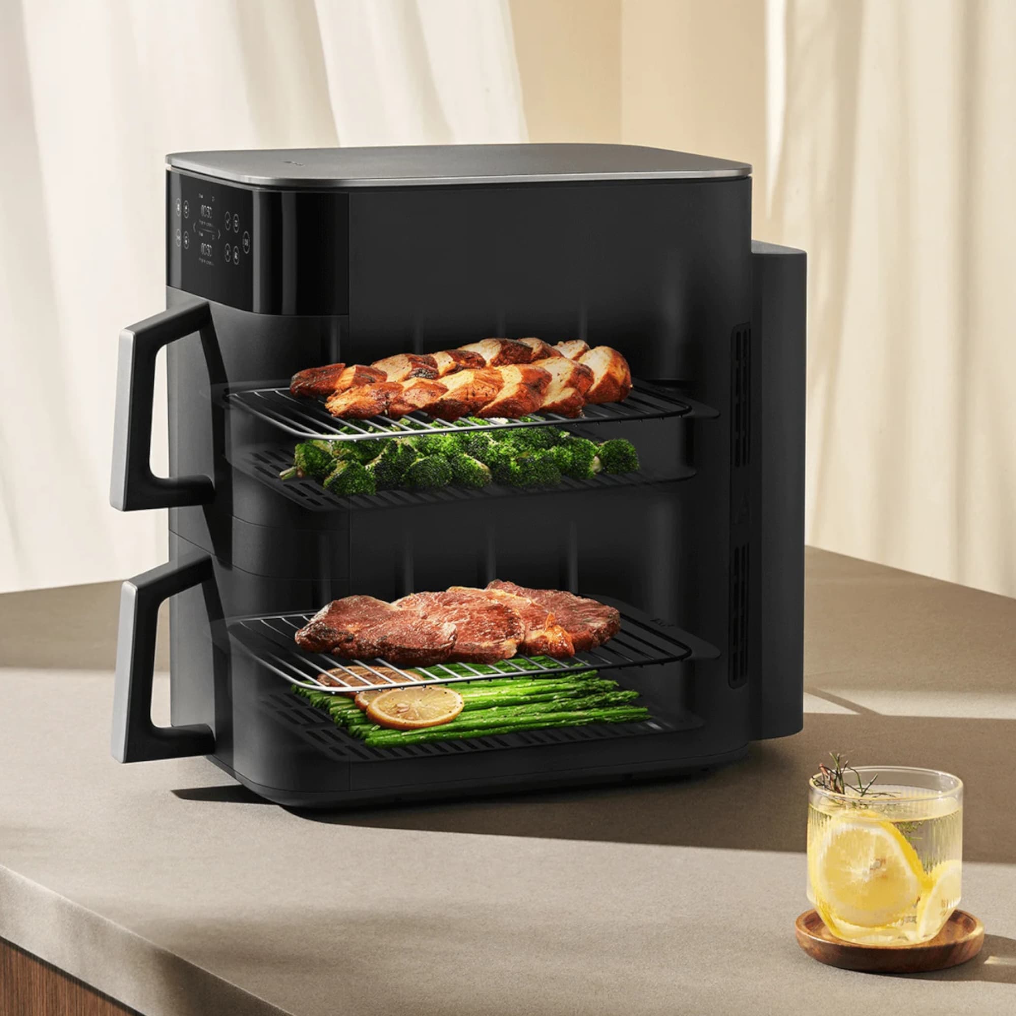 Freidora De Aire Xiaomi Doble Canasto 12l 2800w - 5