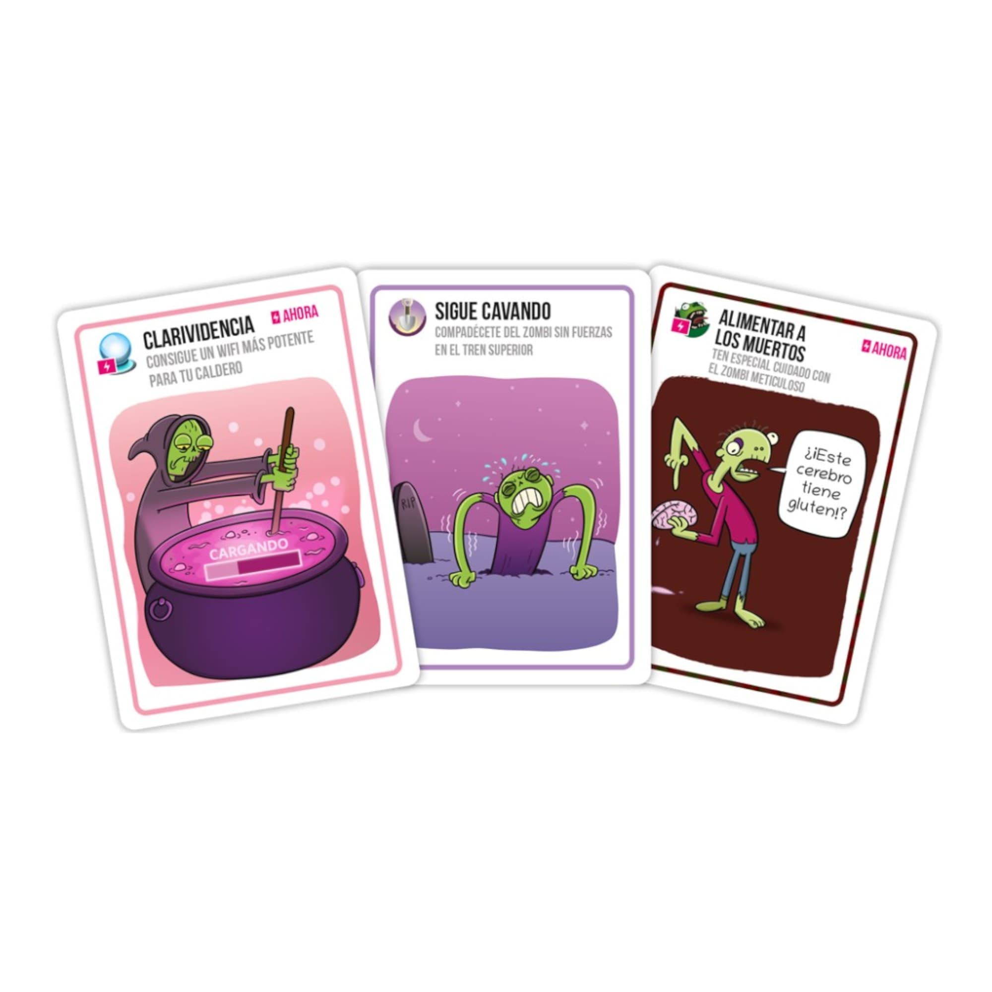 Juego De Mesa Asmodee Exploding Kittens Zombie Kittens +7 - 2