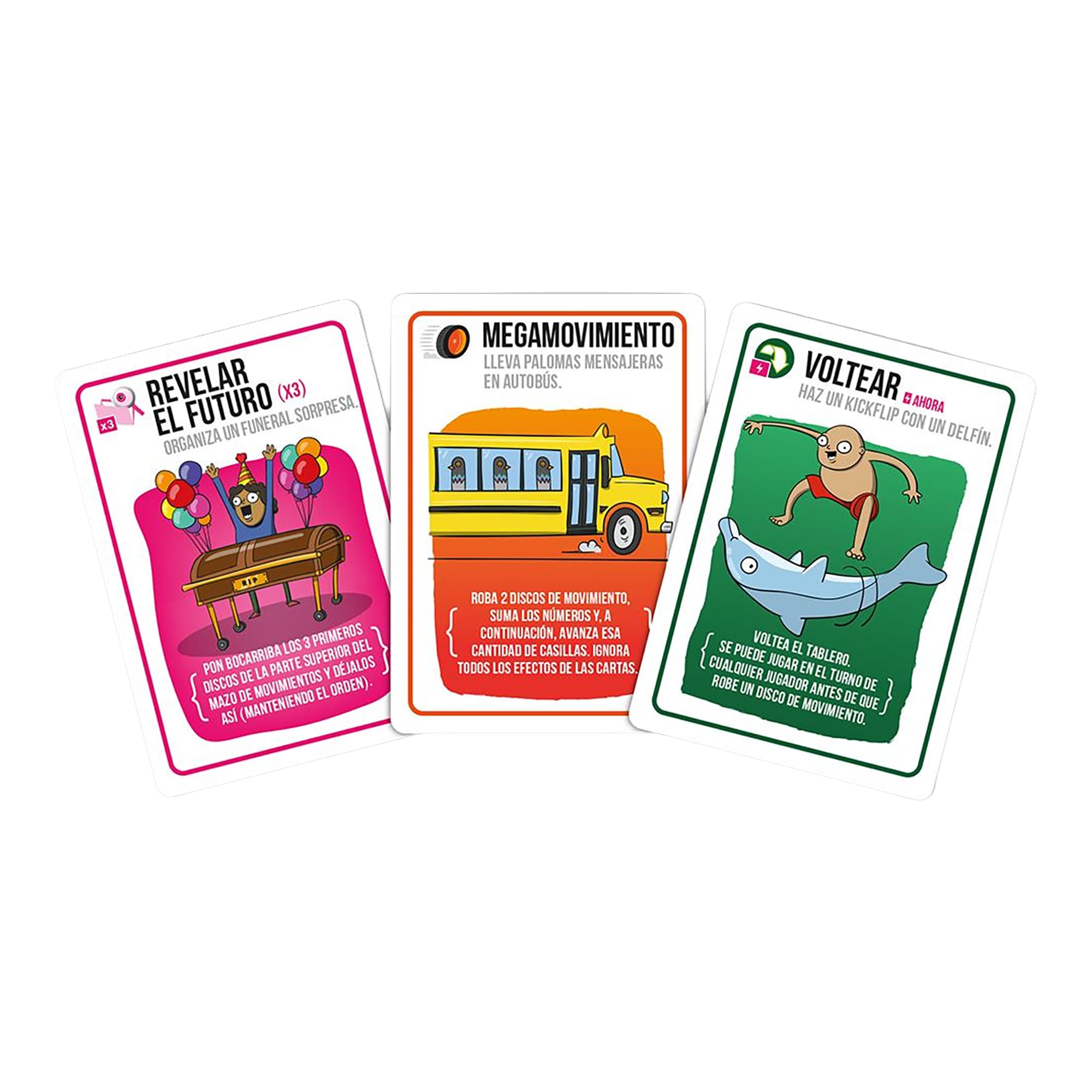 Juego De Mesa Asmodee Exploding Kittens: El Juego De Tablero +7 - 3