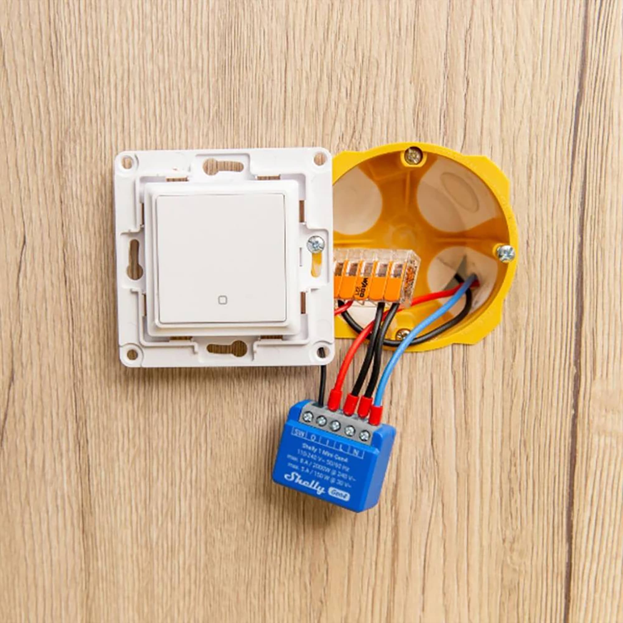 Relé Inteligente Shelly Wifi Bluetooth Zigbee 1 Canal 8A - 6